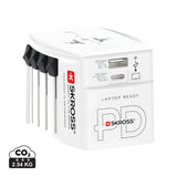 Skross World Travel Adapter Muv 65W Pd With Usb C Cable