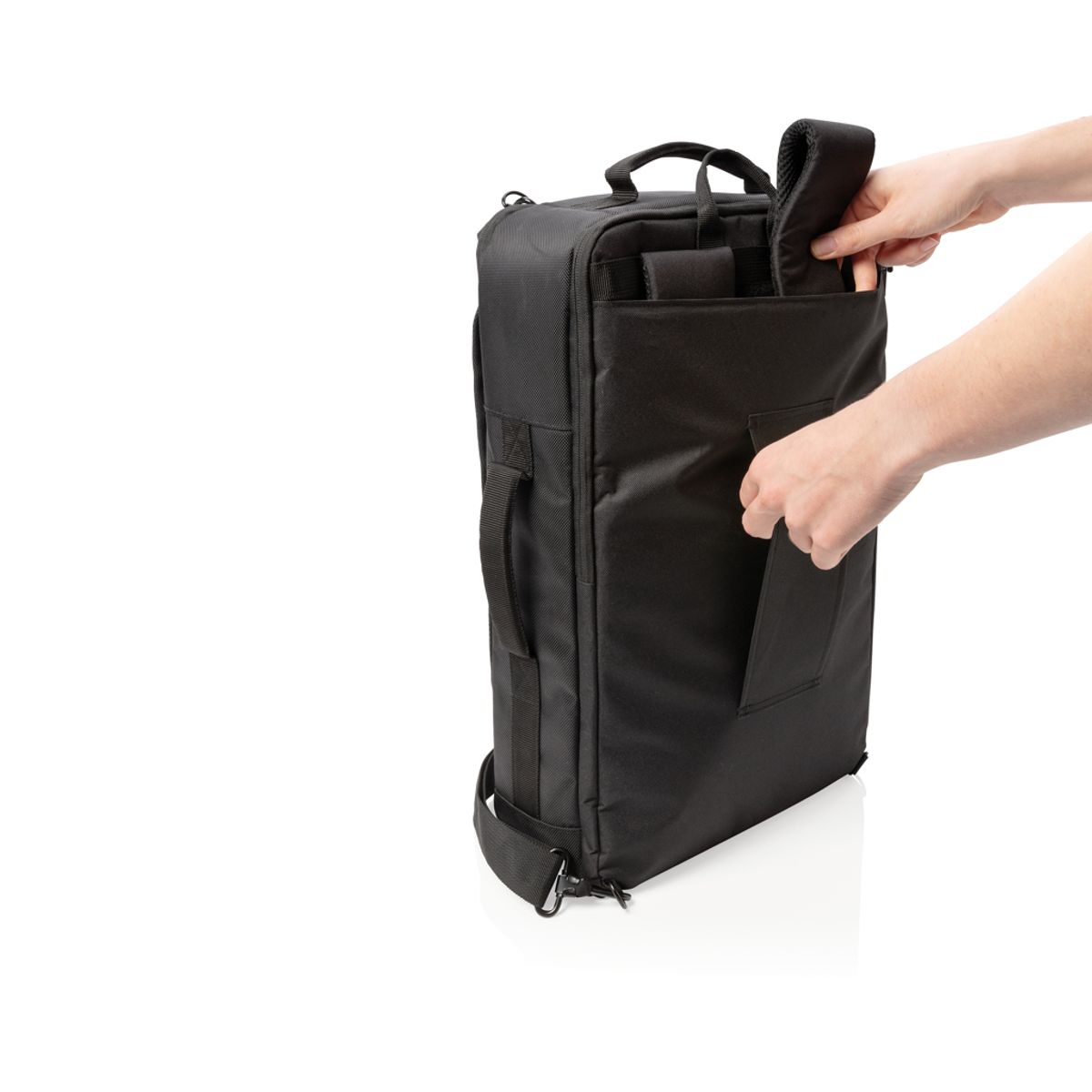 Swiss Peak Convertible Travel Backpack Pvc Free