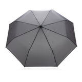 20.5" Impact Aware™ Rpet 190T Pongee Bamboo Mini Umbrella