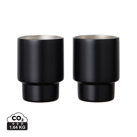 Vinga Nagano Rcs Recycled Ss Mugs, Set Of 2