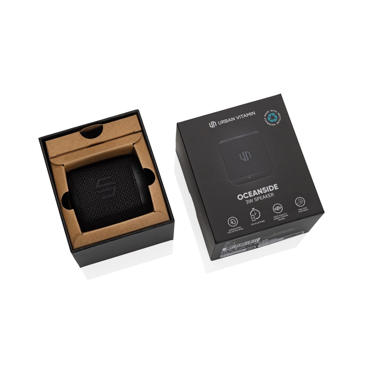 Urban Vitamin Oceanside Rcs Recycled Plastic 3W Speaker