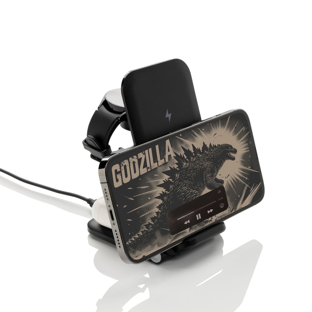 Powerpal 3 In 1 Rcs Recycled Plastic 15W Charger
