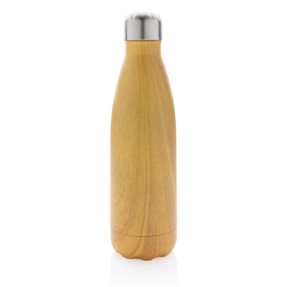 Vacuum Insulated Stainless Steel Bottle With Wood Print