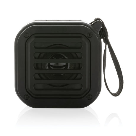 3W Rcs Recycled Plastic Wireless Sunwave Solar Speaker