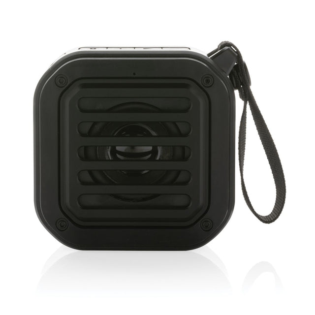 3W Rcs Recycled Plastic Wireless Sunwave Solar Speaker