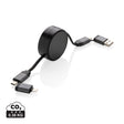 Terra Rcs Recycled Aluminium Retractable 6 In 1 60W Cable