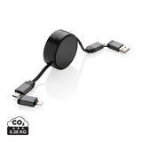 Terra Rcs Recycled Aluminium Retractable 6 In 1 60W Cable