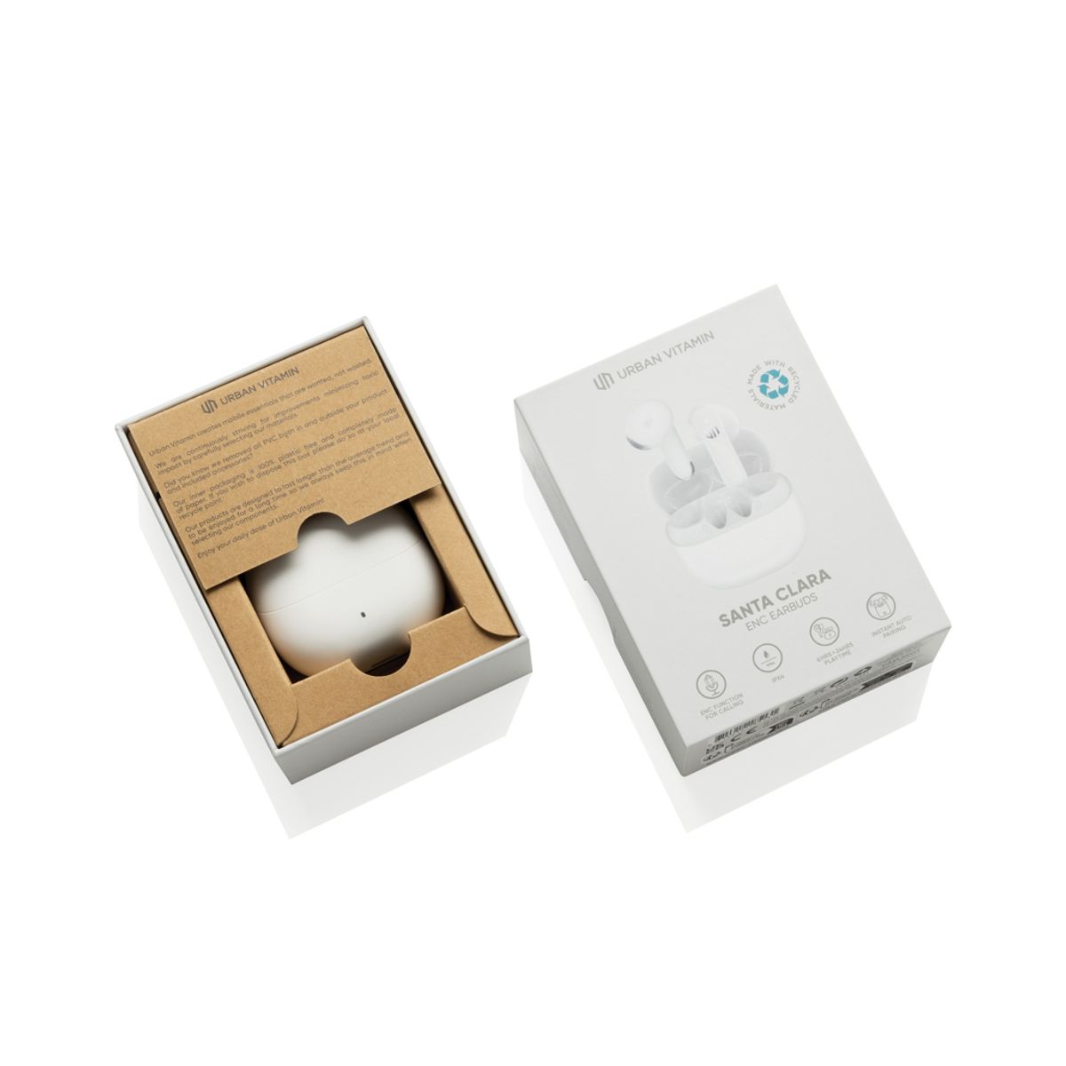 Urban Vitamin Santa Clara Rcs Plastic Enc Earbuds