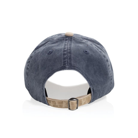 Beau Aware™ Washed 6 Panel 270Gsm Cotton Twill Two Tone Cap