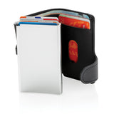 Standard Aluminium Rfid Cardholder With Pu Wallet