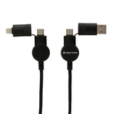 Oakland Rcs Recycled Plastic 6-In-1 Fast Charging 45W Cable