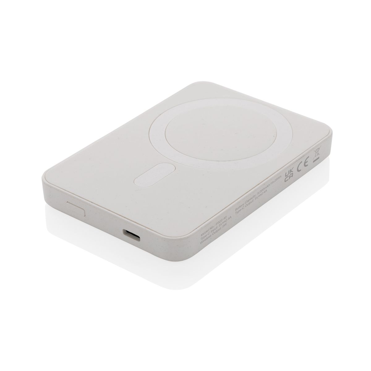 Magnetix Rcs Recycled Plastic 5000 Mah Magnetic Powerbank