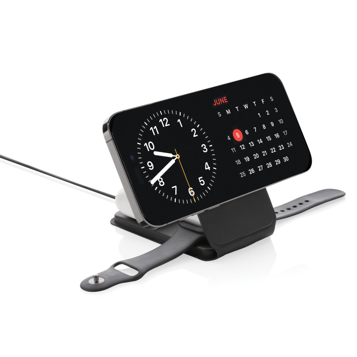 Swiss Peak Rcs Rpu 15W 3-In-1 Magnetic Wireless Charger