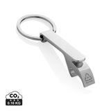 Rcs Recycled Zinc Alloy Bottle Opener Keychain