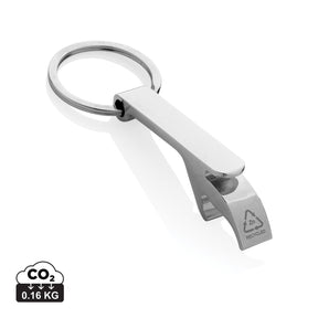 Rcs Recycled Zinc Alloy Bottle Opener Keychain
