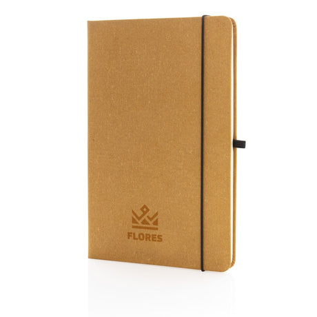 Grs Recycled Leather Hardcover Notebook A5