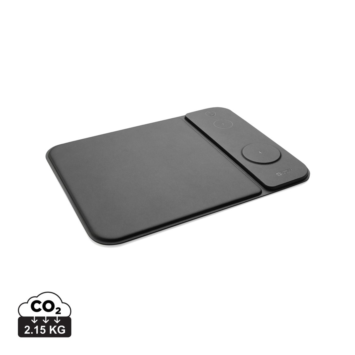 Swiss Peak Rcs pārstrādāta PU 15 W 3-in-1 uzlādējama peles paklājs