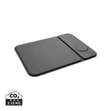 Swiss Peak Rcs pārstrādāta PU 15 W 3-in-1 uzlādējama peles paklājs