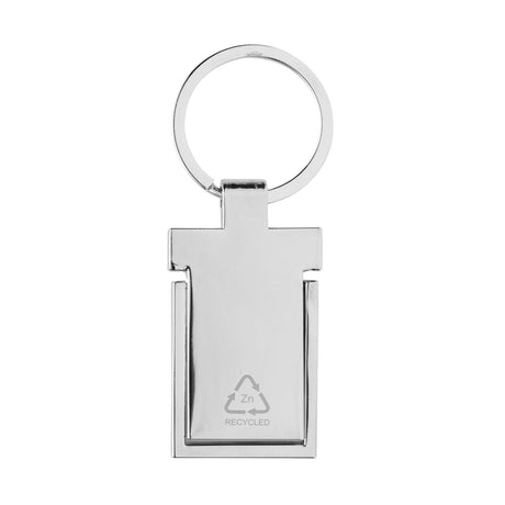 Rsc Recycled Zinc Alloy Phone Stand Keychain