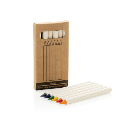 Micki Grs Infinity 6Pc Colouring Pencil Set