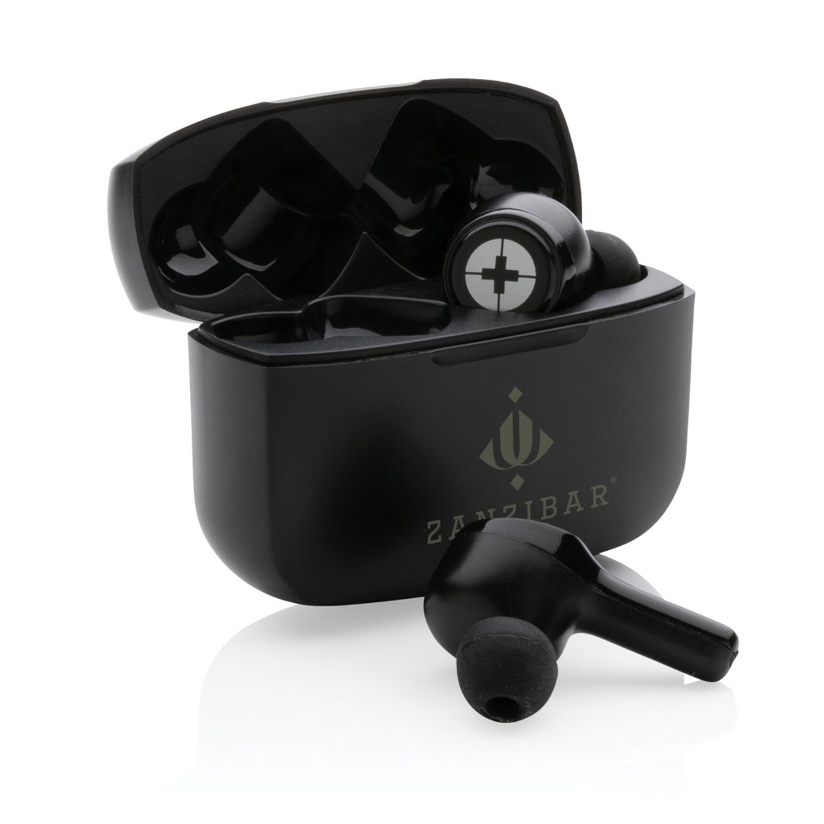 Rcs Recycled Plastic Swiss Peak Anc Tws Earbuds