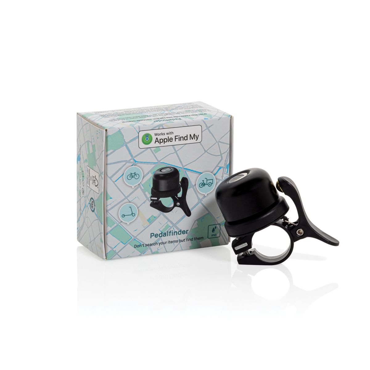 Pedalfinder Bike Bell With Worldwide Locating