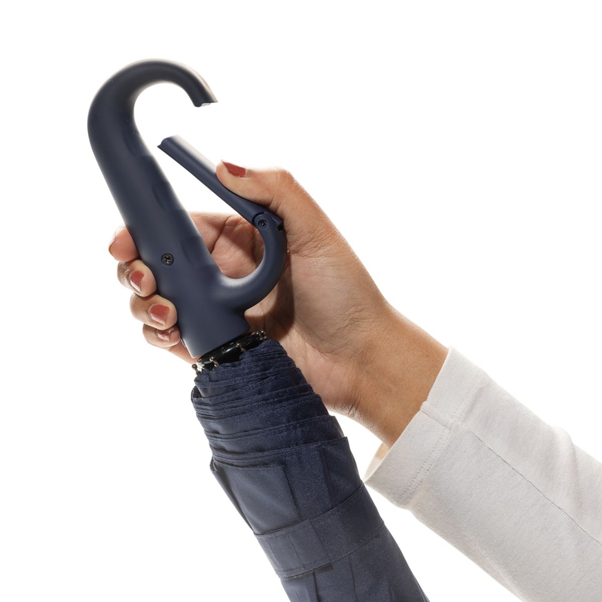 Yara 21" Aware™ Rpet Solid Colour Umbrella With Carabiner