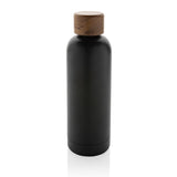 Wood Rcs Certified Recycled Stainless Steel Vacuum Bottle