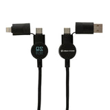 Oakland Rcs Recycled Plastic 6-In-1 Fast Charging 45W Cable