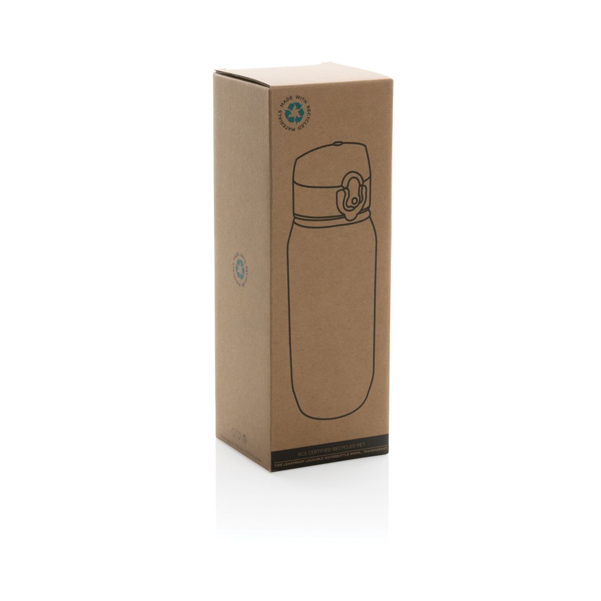 Yide Rcs Recycled Pet Leakproof Lockable Waterbottle