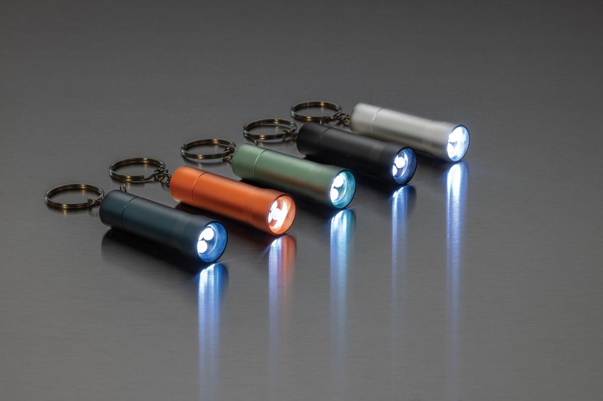 Flash Rcs Recycled Aluminium Keychain Torch