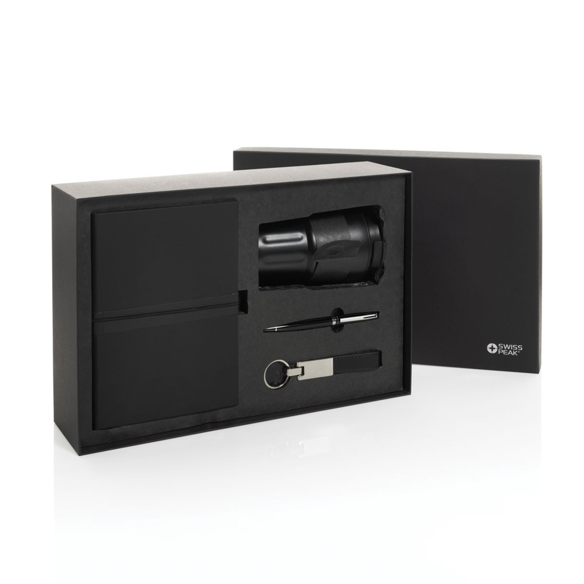 Swiss Peak Rcs Certified Deluxe Business Gift Set W/ Tumbler
