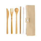 Reusable Bamboo Travel Cutlery Set