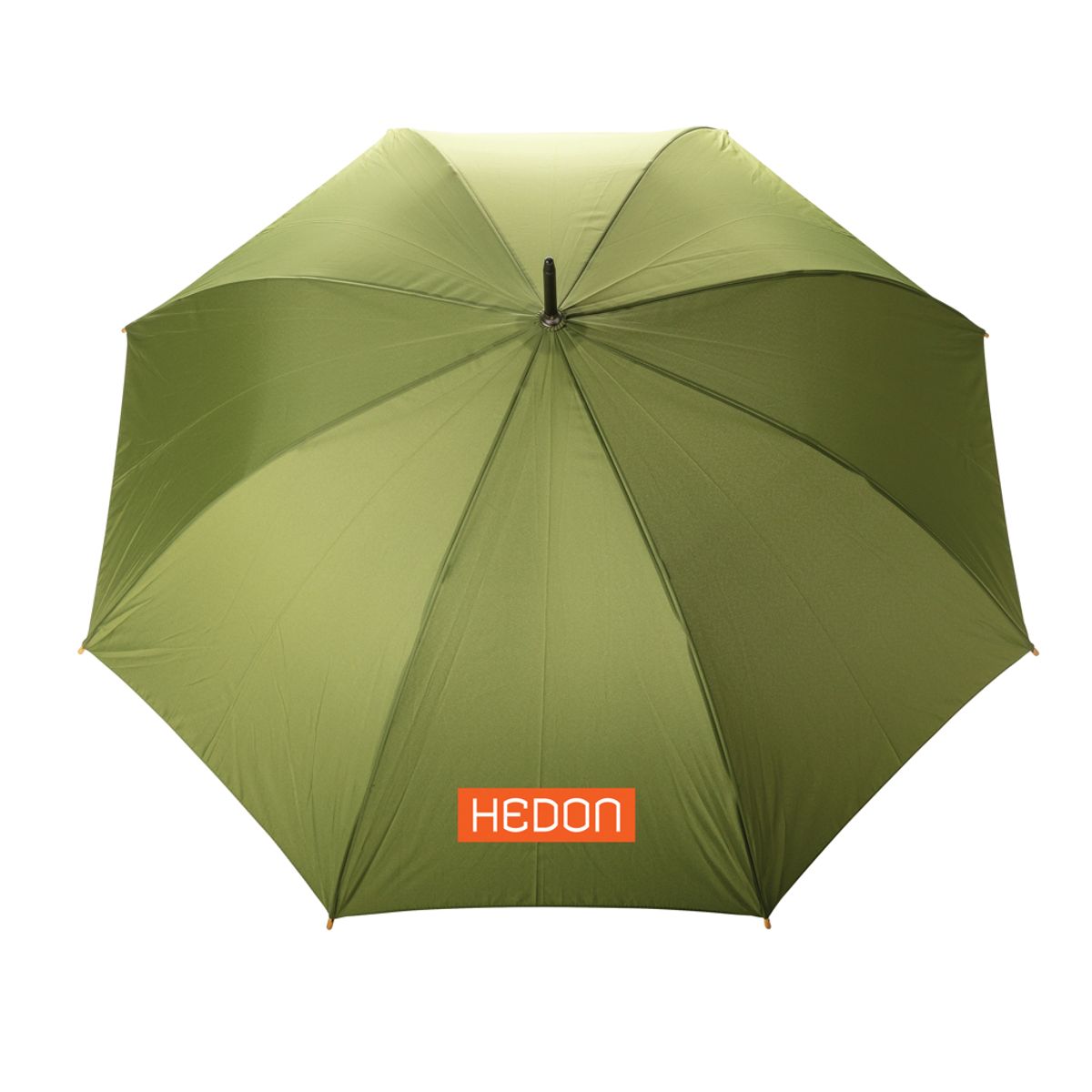 27" Impact Aware™ Rpet 190T Auto Open Bamboo Umbrella