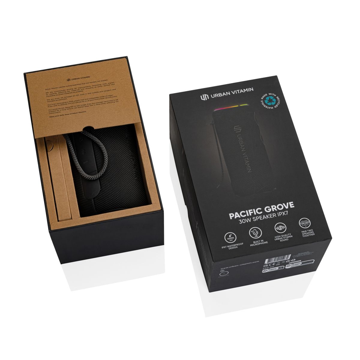 Urban Vitamin Pacific Grove Rcs Rplastic 30W Speaker Ipx7