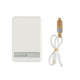 Zen Rcs Rplastic 5000 Mah 5W Magnetic Bamboo Powerbank