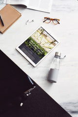 Vinga Lean Glass Water Bottle