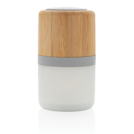 Bamboo Colour Changing 3W Speaker Light