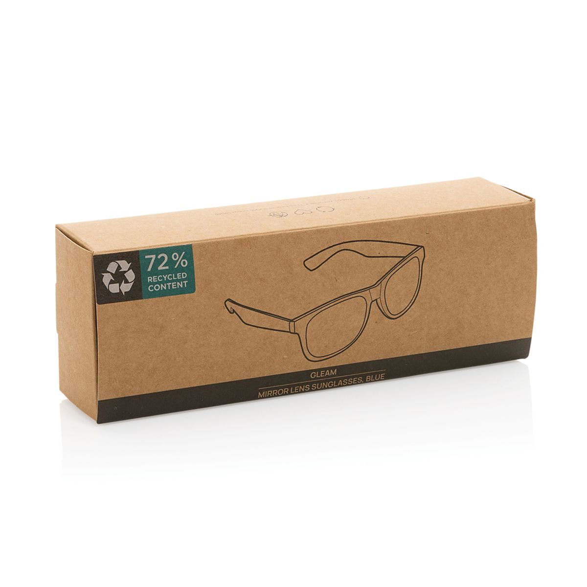 Gleam Rcs Recycled Pc Mirror Lens Sunglasses