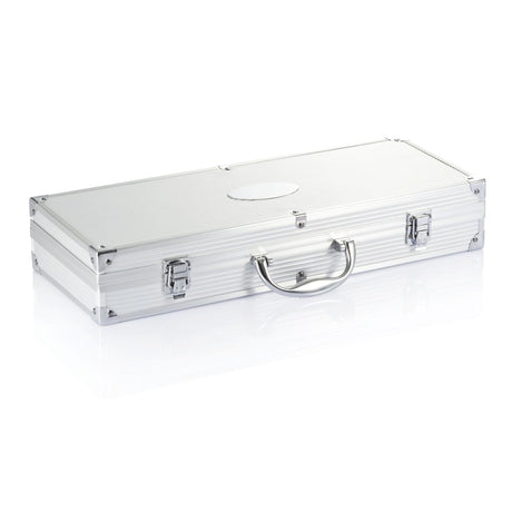 12 Pcs Barbecue Set In Aluminium Box