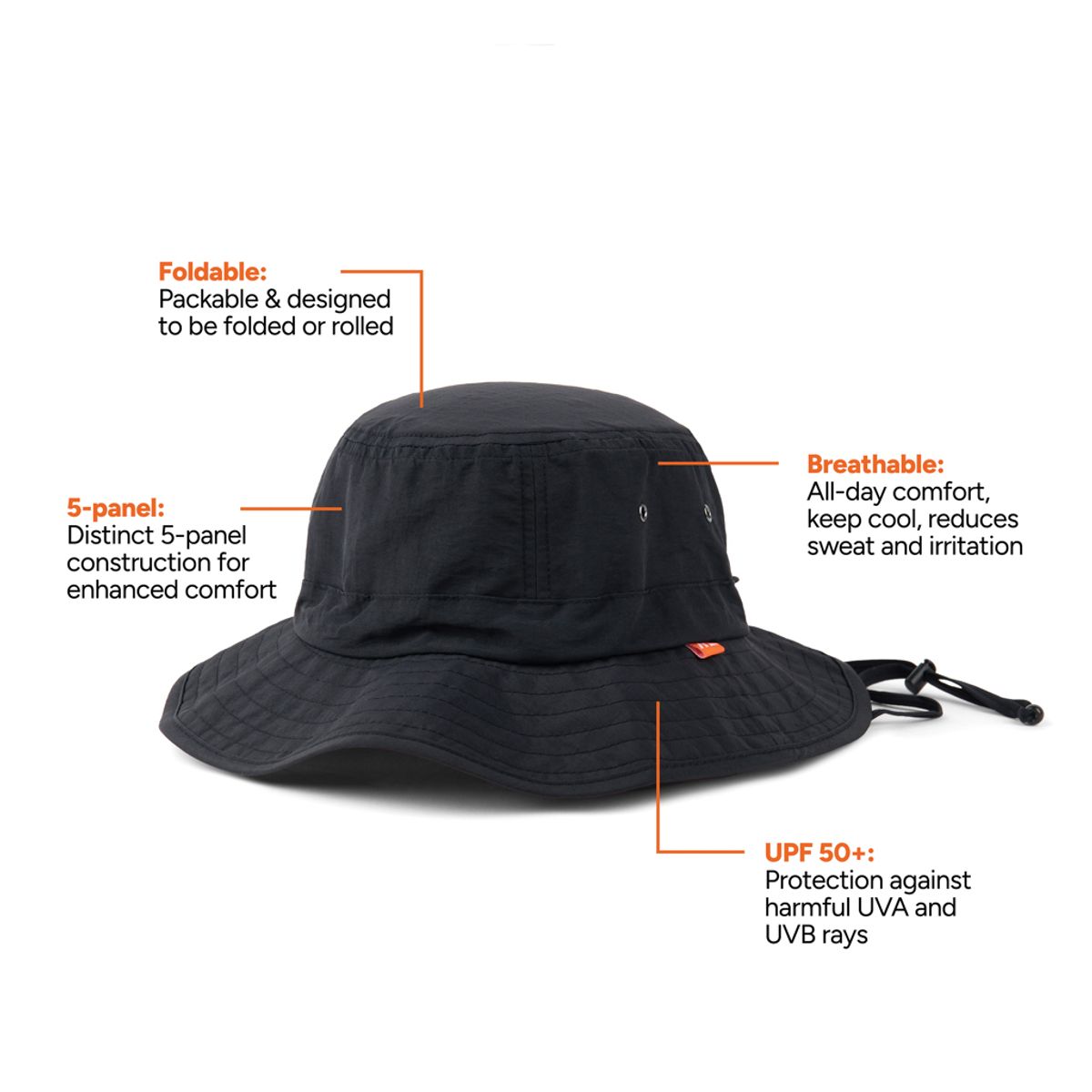 Nordic Drift Rcs Horizon Upf 50+ Bucket Hat