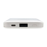 5.000 Mah Pocket Powerbank With Integrated Cables