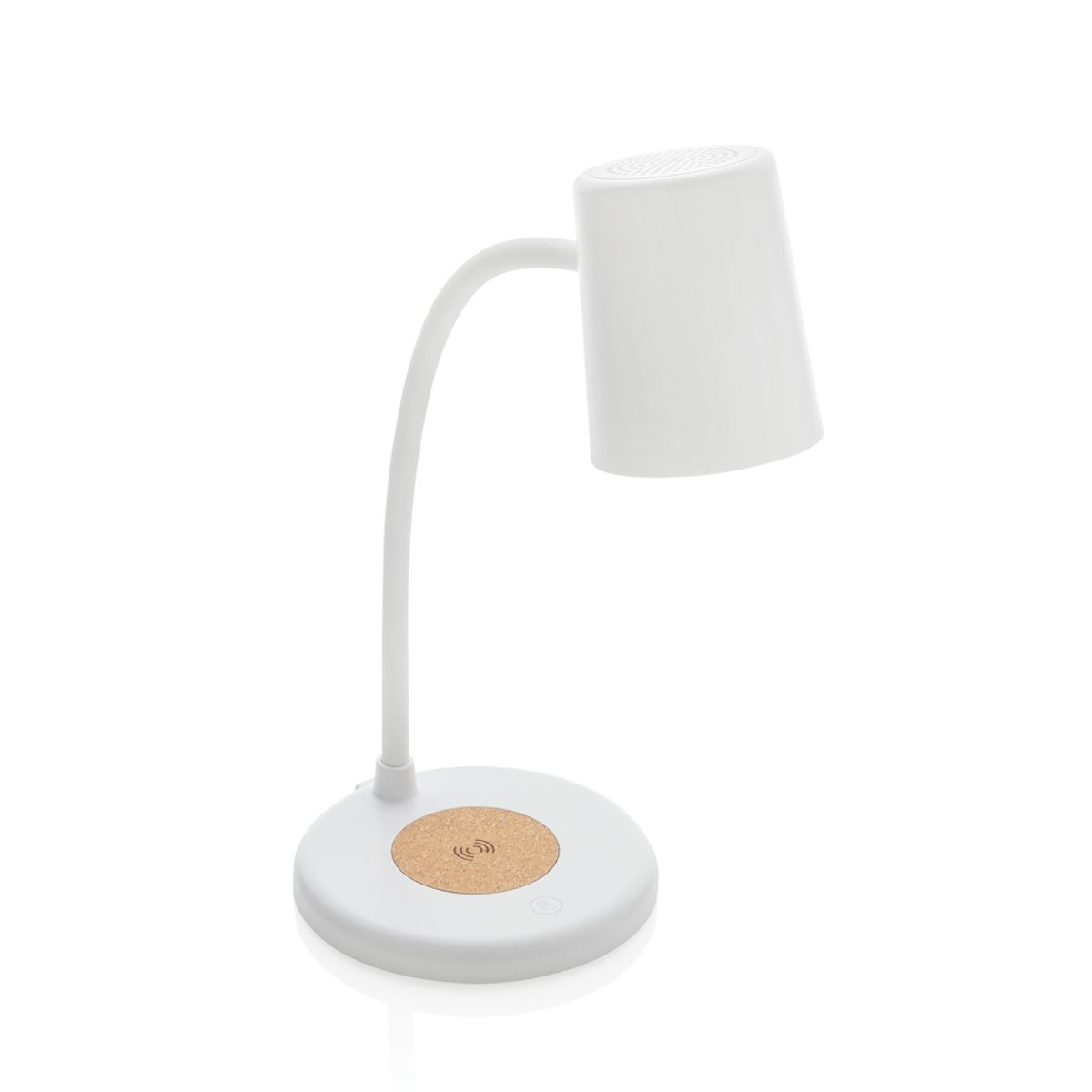 Zenara Rcs Recycled Plastic And Cork 15W Wireless Desk Lamp