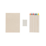 Micki Grs Infinity 6Pc Colouring Pencil Set With Notepad