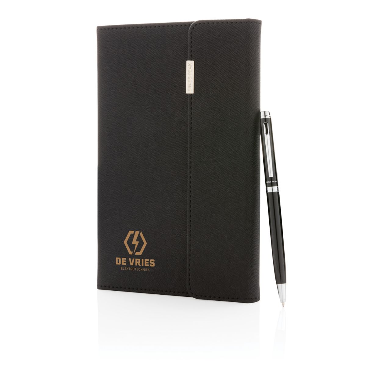 Swiss Peak Deluxe A5 Notebook And Pen Set