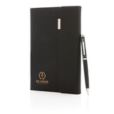 Swiss Peak Deluxe A5 Notebook And Pen Set