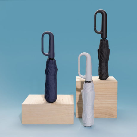 Yara 21" Aware™ Rpet Solid Colour Umbrella With Carabiner
