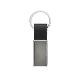 Luxury Pu Keychain Rcs Recycled Zinc Alloy