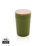 Grs Certified Recycled Pp Mug With Bamboo Lid