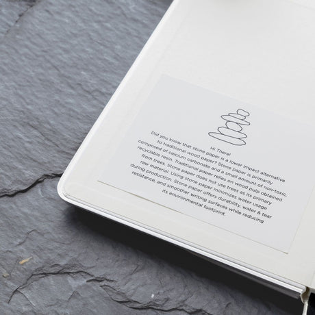 Craftstone A5 Recycled Kraft And Stonepaper Notebook